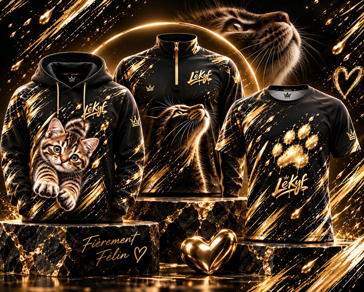 Collection Animaux et or LeKyf